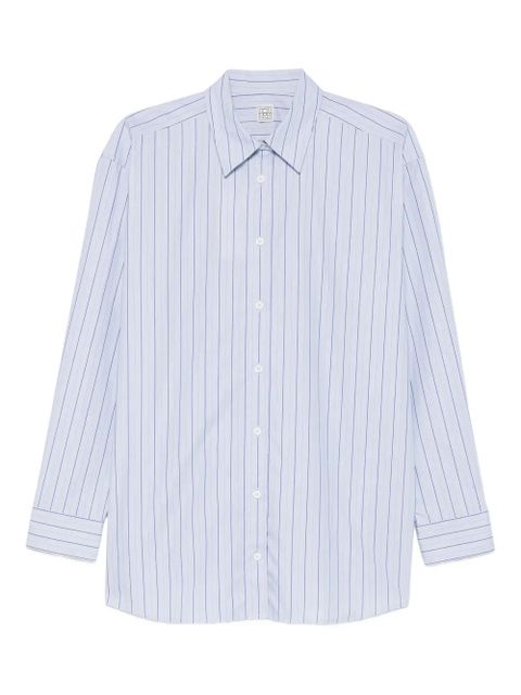 TOTEME striped shirt - Blue - zdjęcie produktu nr 1