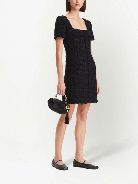 Tory Burch Tinsel tweed mini dress - Black - zdjęcie produktu nr 2