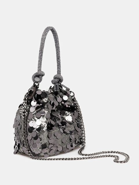 Guess torebka HOLIDAY kolor srebrny HWEM95 38750