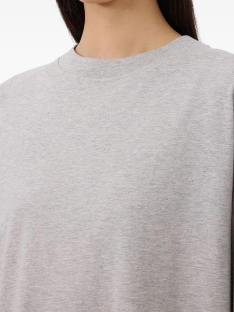 LouLou de Saison crew-neck T-shirt mini dress - Grey