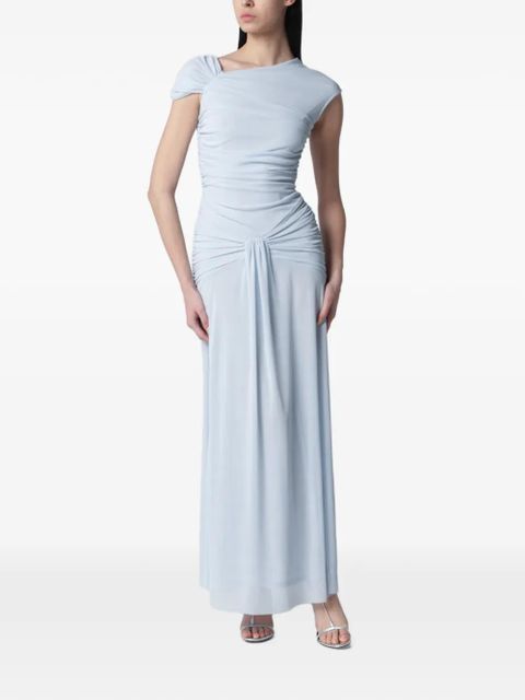 ROTATE BIRGER CHRISTENSEN ruffled maxi dress - Blue - zdjęcie produktu nr 1