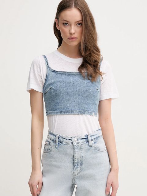 Calvin Klein Jeans top jeansowy - zdjęcie produktu nr 2