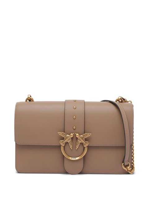 PINKO Classic Love One flap shoulder bag - Neutrals - zdjęcie produktu nr 1