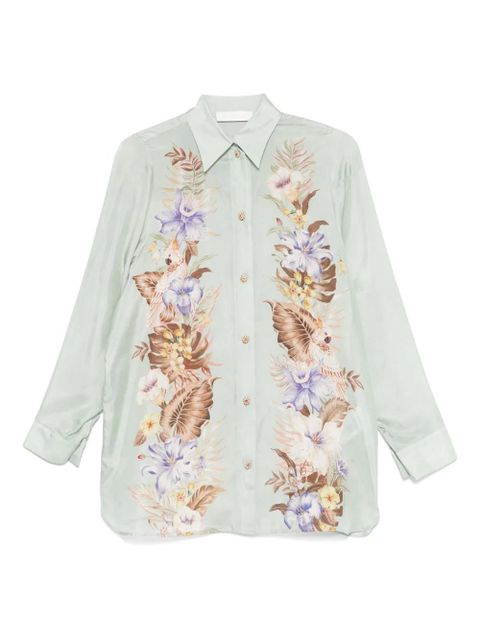 ZIMMERMANN silk shirt - Green - zdjęcie produktu nr 1