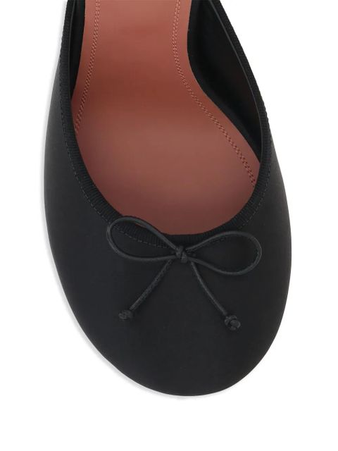 Amina Muaddi 95mm Lila mules - Black