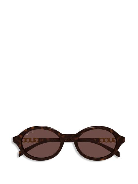 Gucci Eyewear round-frame sunglasses - Brown - zdjęcie produktu nr 1