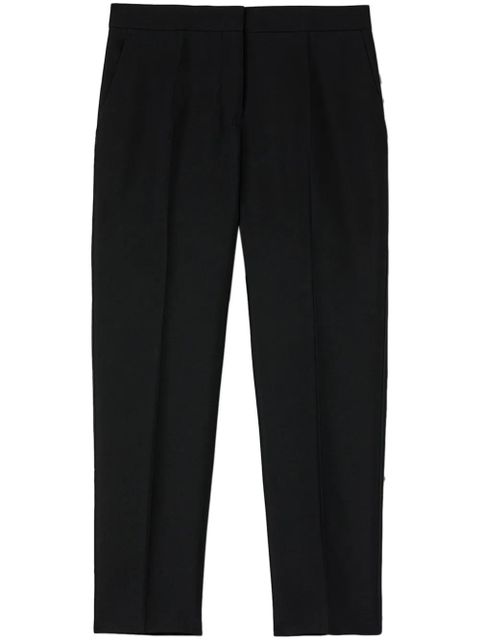 Jil Sander cropped tailored trousers - Black - zdjęcie produktu nr 1