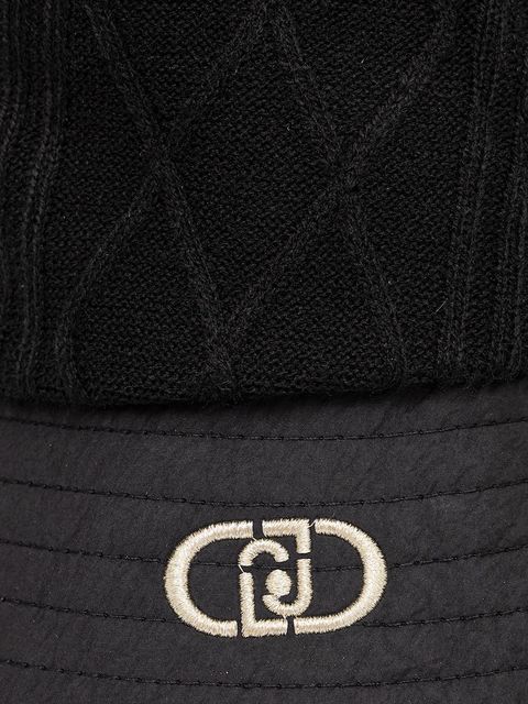 Liu Jo kapelusz kolor czarny TF5244.MA92F