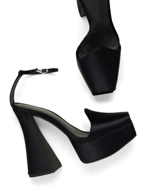 Cult Gaia Laina platform pumps - Black
