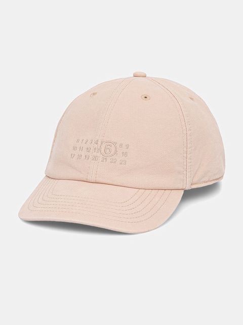 MM6 Maison Margiela czapka z daszkiem bawełniana - zdjęcie produktu nr 2