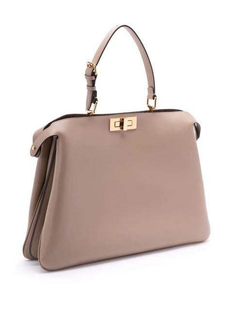 FENDI large Peekaboo Soft tote bag - Neutrals - zdjęcie produktu nr 2