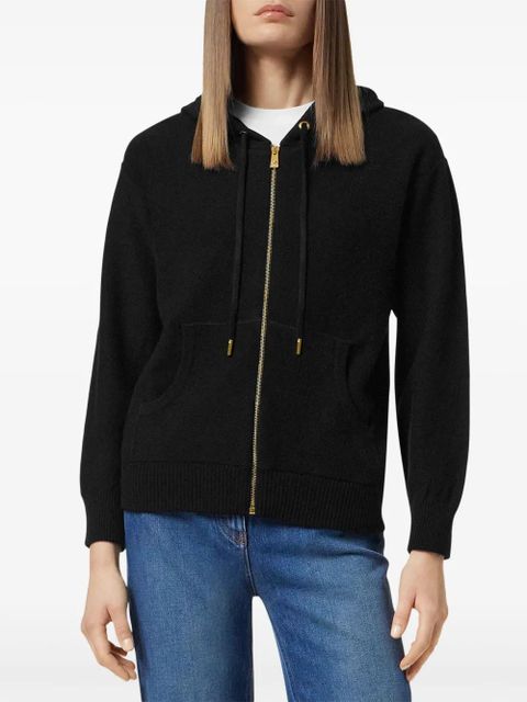 Versace Medusa zip-up hoodie - Black