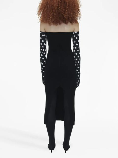 Marc Jacobs Tube ribbed knit dress - Black