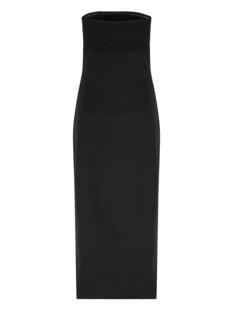 Chloé bow-detailed midi dress - Black - zdjęcie produktu nr 2