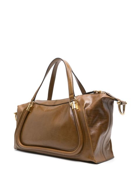 Chloé Paraty 24 tote bag - Brown - zdjęcie produktu nr 2
