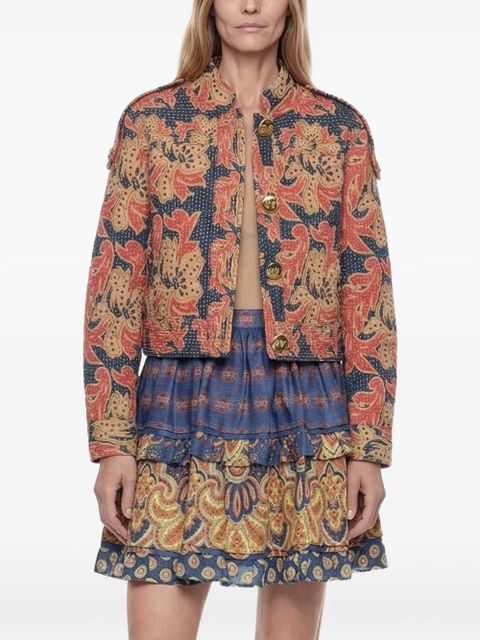 Valentino Garavani Apres L'Hiver jacquard jacket - Blue - zdjęcie produktu nr 1