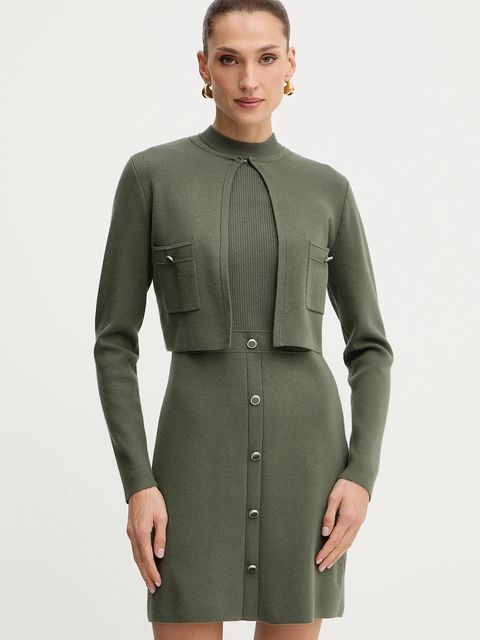 Morgan sukienka kolor zielony mini dopasowana RMCASSY - zdjęcie produktu nr 1