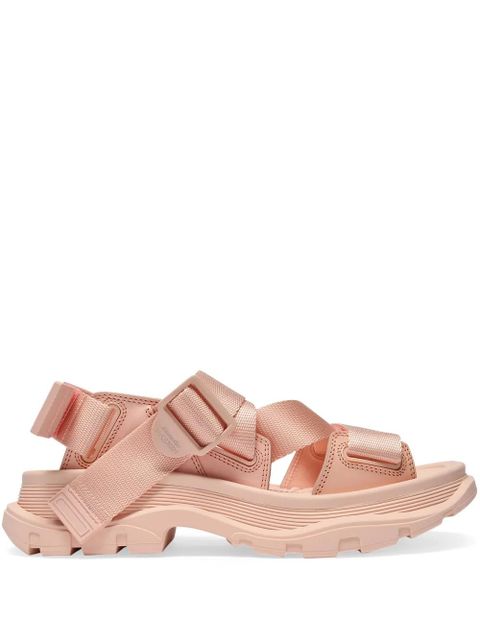 Alexander McQueen 45mm chunky sole trekking sandals - Pink - zdjęcie produktu nr 1