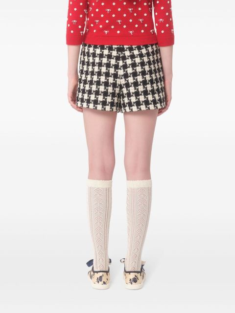 Valentino Garavani Damier Light tweed shorts - Neutrals