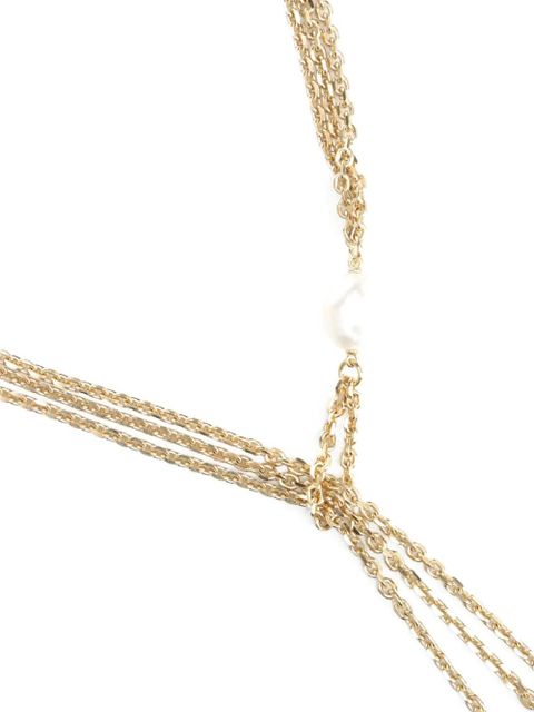 Golden Goose pearl-embellished chain necklace - zdjęcie produktu nr 2