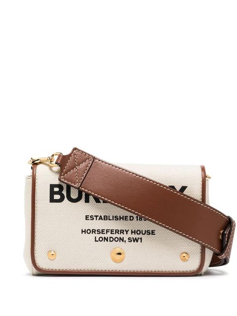 Burberry small Hackberry Horseferry print crossbody bag - Brown - zdjęcie produktu nr 1