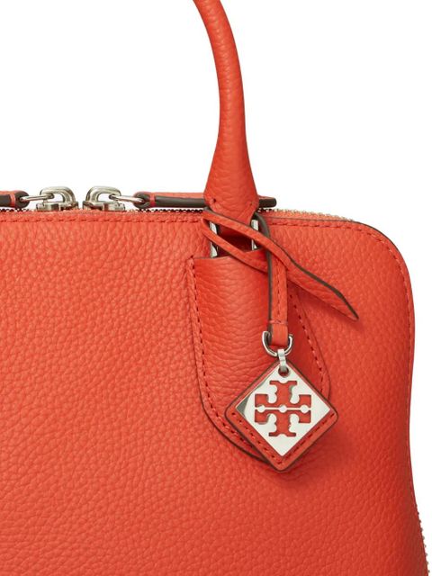 Tory Burch mini Swing leather satchel - Orange