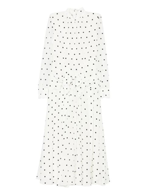 Alessandra Rich polka-dot dress - White - zdjęcie produktu nr 1
