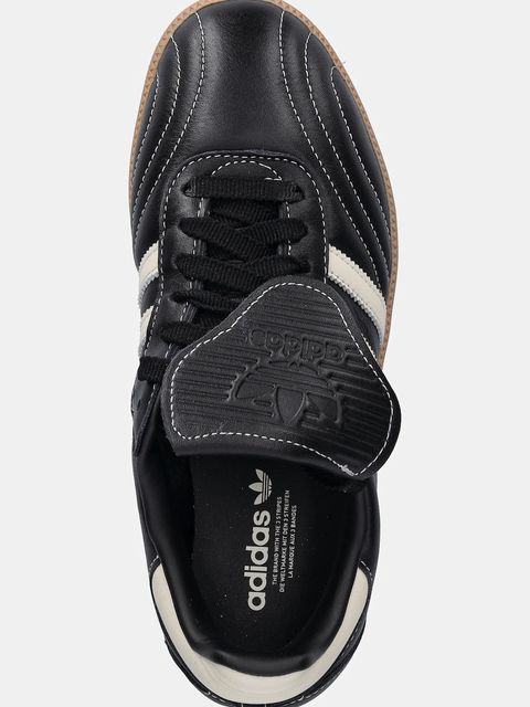 adidas Originals sneakersy skórzane Samba LT damskie kolor czarny JS3937