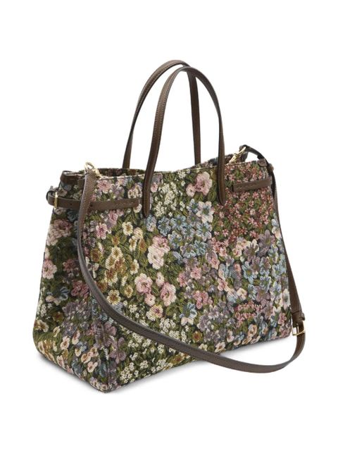 Valentino Garavani medium floral tote bag - Green