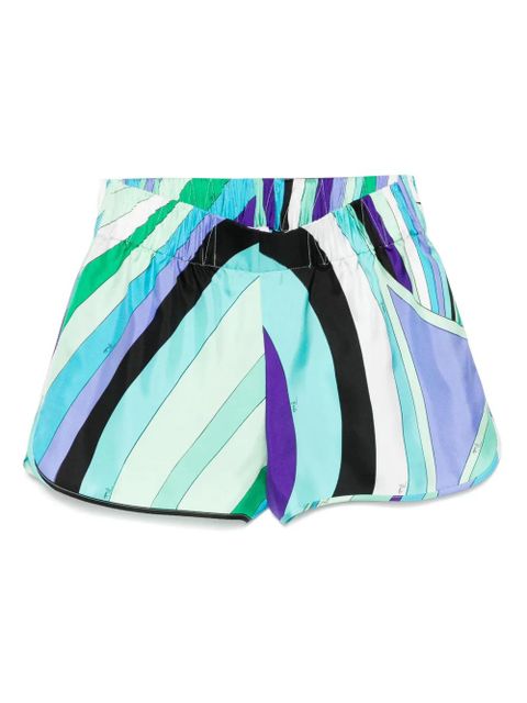 PUCCI Iride-print shorts - Blue - zdjęcie produktu nr 1