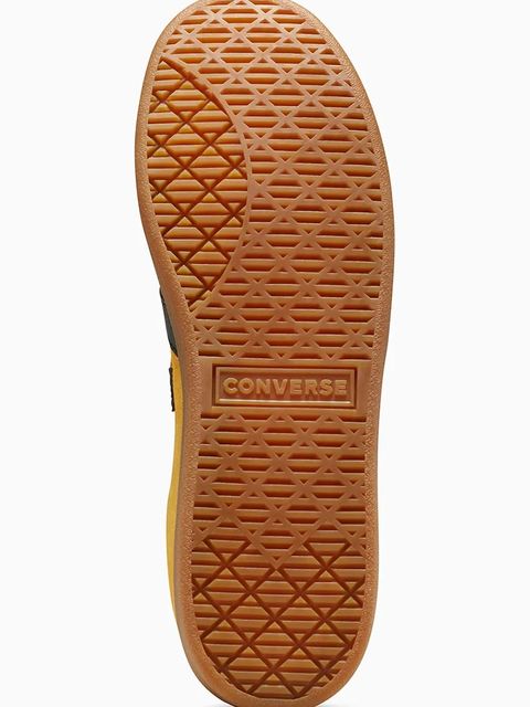 Converse sneakersy skórzane All Star Classic Trainer kolor żółty A15621C