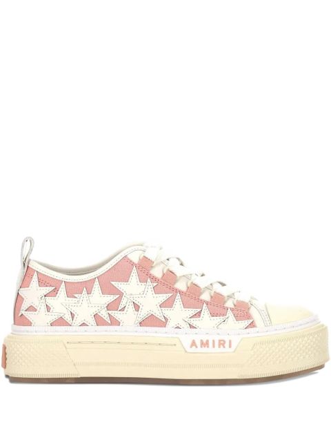 AMIRI star-print platform sneakers - Pink - zdjęcie produktu nr 1