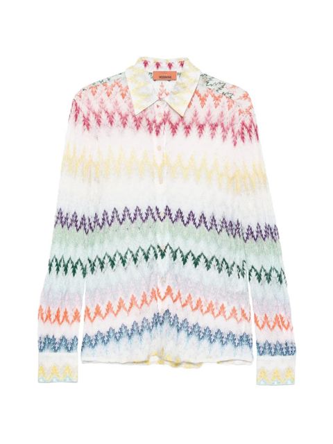 Missoni patterned shirt - White - zdjęcie produktu nr 1