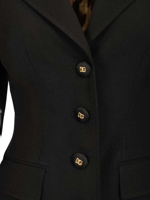 Dolce & Gabbana button jacket - Black