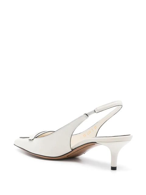 Valentino Garavani 50mm slingback pumps - White - zdjęcie produktu nr 2