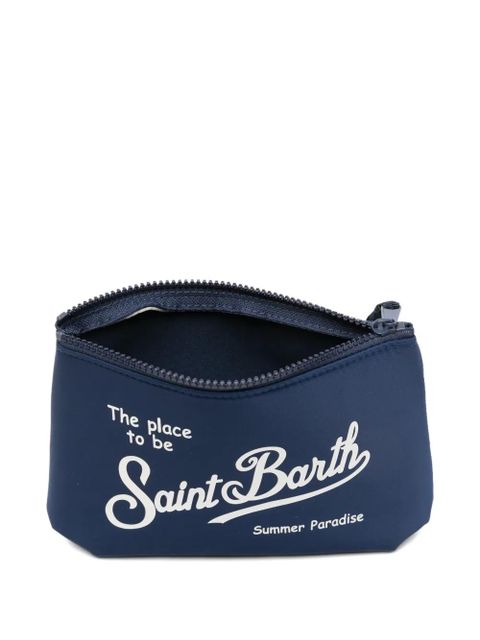 MC2 Saint Barth Aline logo-detail clutch bag - Blue