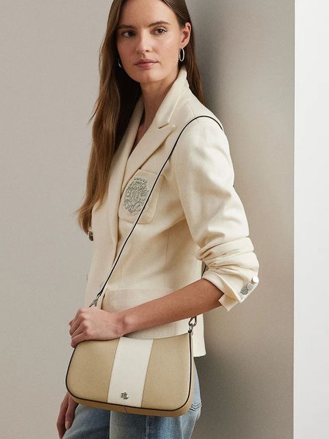 Lauren Ralph Lauren torebka skórzana