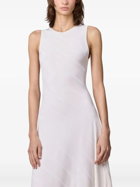 Tod's knitted midi dress - White