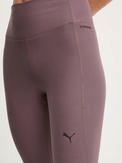 Puma legginsy treningowe kolor fioletowy gładkie 527452 - zdjęcie produktu nr 2