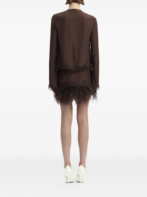 16Arlington Zelmi mini skirt - Brown