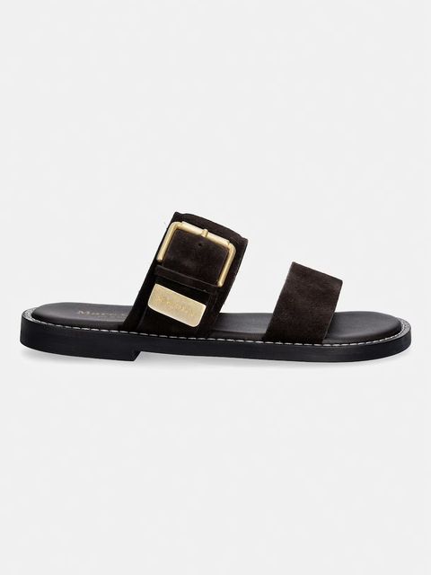 Marc O'Polo klapki damskie zamszowe Stina 1B - zdjęcie produktu nr 1