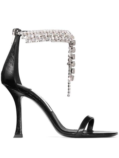 Jimmy Choo 100mm Verity sandals - Black - zdjęcie produktu nr 1
