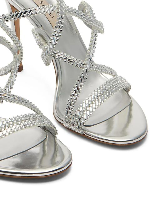 Casadei Josephine Julia embellished sandals - Silver