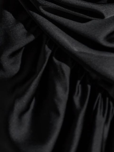 Vivienne Westwood draped slit dress - Black