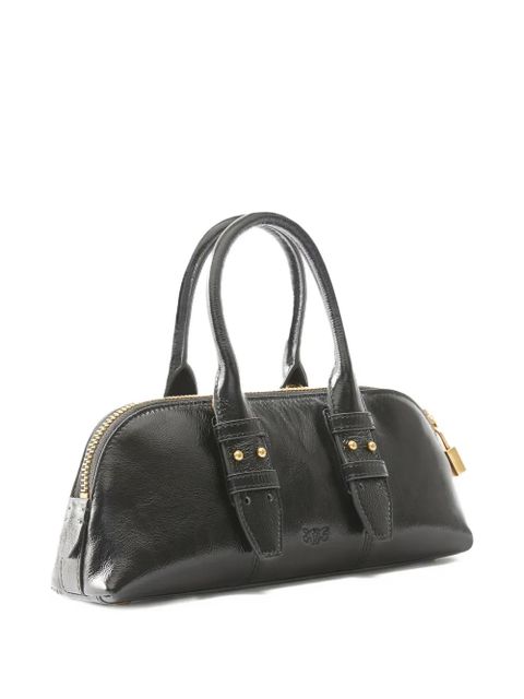 PINKO zip-top handle tote bag - Black - zdjęcie produktu nr 2