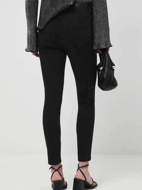 Medicine jeansy damskie kolor czarny - zdjęcie produktu nr 2