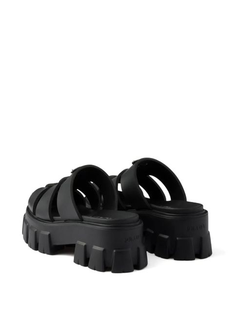 Prada Monolith mules - Black