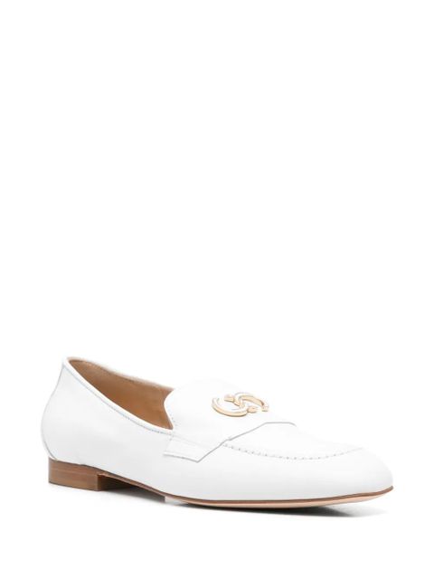 Casadei leather loafers - White - zdjęcie produktu nr 2
