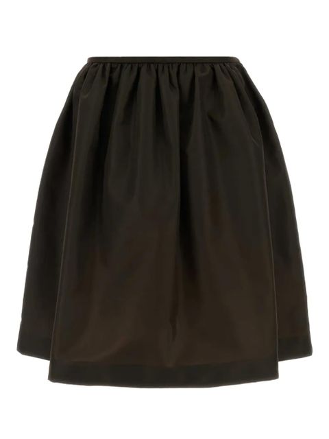 Miu Miu zip-up midi skirt - Brown - zdjęcie produktu nr 1