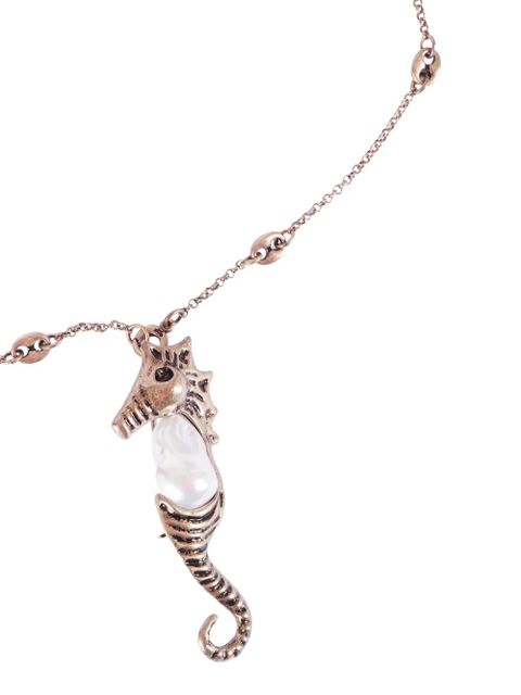 Weekend Max Mara seahorse-pendant necklace - Gold - zdjęcie produktu nr 2